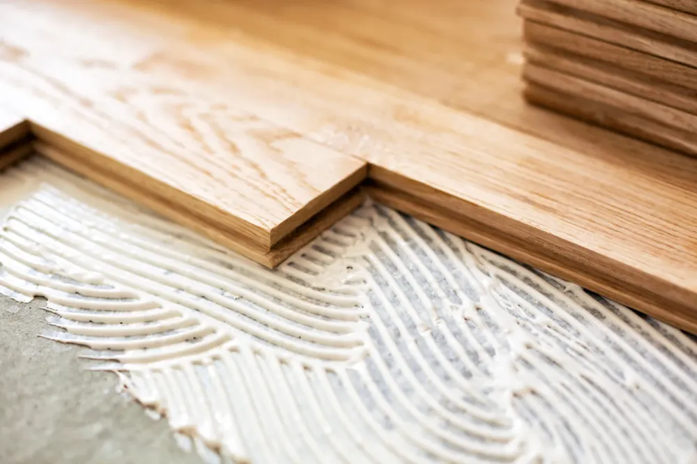 Pose parquet près de Domène